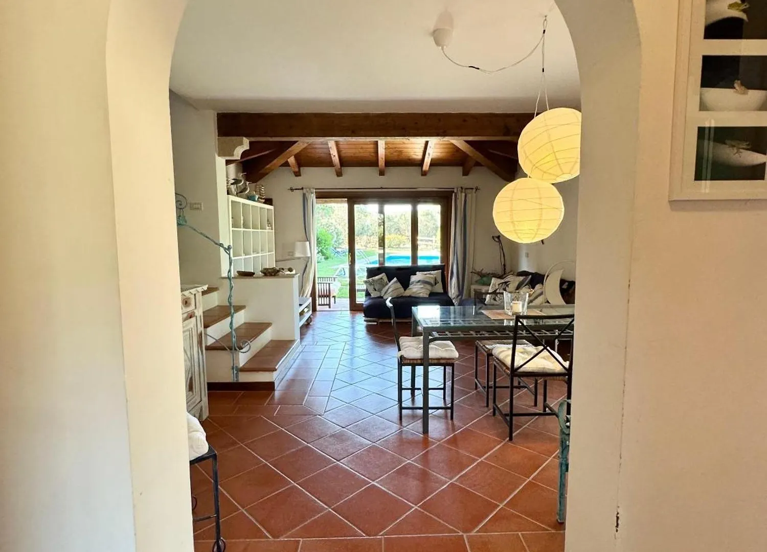 Villa Rosa Con Piscina Privata ستينتينو